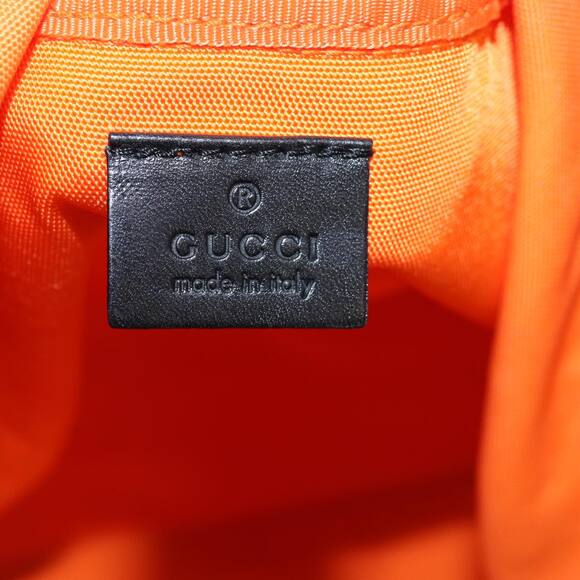 GUCCI Boston Bag Canvas Orange 012 0408 012 0408 - Picture 16 of 16